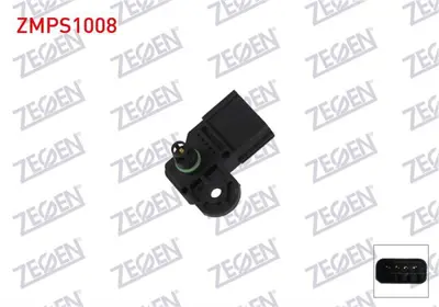 ZEGEN ZMPS1008 Map Sensoru Ford Escort 1.3 1995-1998 / Fıesta Iv 1.25 1995-2002 / Ford Ka 1.3 1996-2008 