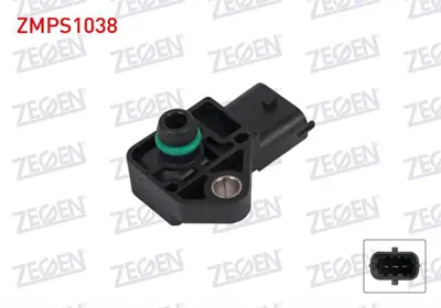 ZEGEN ZMPS1038 Map Sensoru Opel  Astra G 1.7 Cdtı 2003-2005/ Astra H 1.7 Cdtı 2004-2010/ Corsa C 1.7 Cdtı 2003-2009 