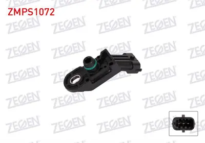 ZEGEN ZMPS1072 Map Sensoru Alfa Romeo 156 2.0 16v T.Spark 2000-2002 