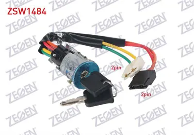 ZEGEN ZSW1484 Kontak Anahtarı Renault R9 1985-2000 