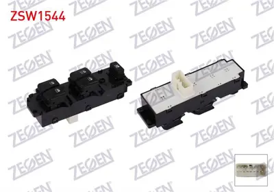 ZEGEN ZSW1544 Cam Acma Anahtar Grup 14 Pın Hyundaı I20 2008-2014 