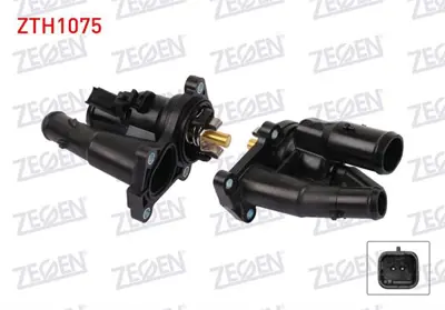 ZEGEN ZTH1075 Termostat Komple Musurlu 98 C Ford Focus Iı 1.6 Tı-Vct 2004-2011 /  C-Max I 1.6i 2007-2011 / Focus C 