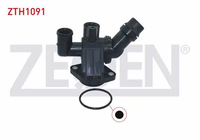 ZEGEN ZTH1091 Termostat Komple 87 C Audı A4 2.0 Tfsı 2004-2008 / A6 2.0 Tfsı 2004-2011 