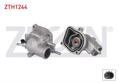 ZEGEN ZTH1244 Termostat Komple Musurlu 87 Derece Mercedes C Serısı (W202) C 200 Cdı - C 220 Cdı 1993-2000 