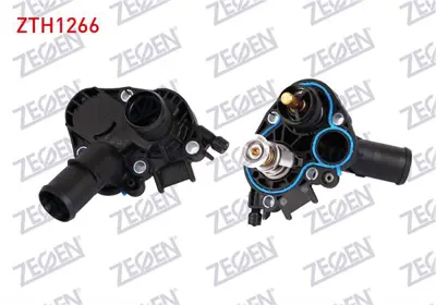 ZEGEN ZTH1266 Termostat Komple Plastık 83 °c Peugeot 2008 I 1.2 Vtı 2013-/ 208 1.2 Vtı 2012-/ 301 1.2 Vtı 2012-/ C 