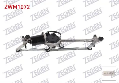 ZEGEN ZWM1072 Silecek Motoru On Mekanızmalı Opel Vectra C 2002-2008 