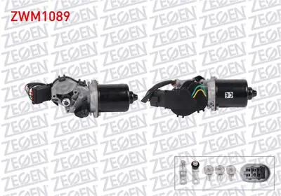 ZEGEN ZWM1089 Silecek Motoru On Renault Kangoo I 1998-2008 