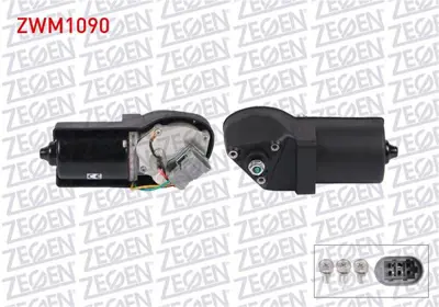 ZEGEN ZWM1090 Silecek Motoru On Renault Clıo I 1990-1998 