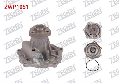 ZEGEN ZWP1051 Devirdaim Golf Iıı 1.9 D (1z)1991-1999 / Caddy Iı 1.9 D (1z)1995-2004 / Passat 1.9 Tdı (Agr) 1988-19 