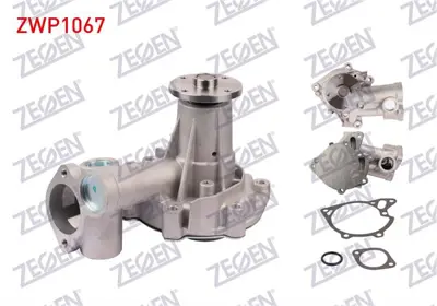 ZEGEN ZWP1067 Devirdaim Hyundaı H100 2.5 D (D4bx-D4ba) 1997-2004/ Starex 2.5 Td (D4bh) 1997-2007/ L 200 2.5 D (4d5 