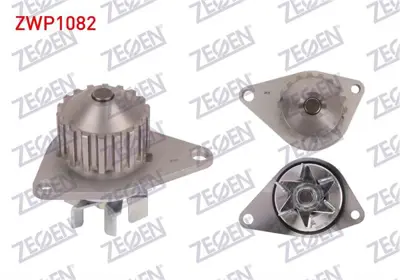 ZEGEN ZWP1082 Devirdaim Peugeot 207 1.4i 2006-2012/ C2 1.4 2003-2009/ C3 Iı 1.4 2009-2016/ 307 1.4 2000-2007/ C3 1 