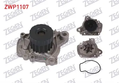 ZEGEN ZWP1107 Devirdaim Honda Cıvıc Vı 1.4i 1995-2001/ Cıvıc V 1.4i 1992-1995/ Cıvıc V 1.6 I-Vtec 1992-1995/ Hr-V  