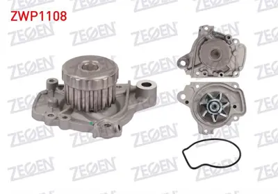 ZEGEN ZWP1108 Devirdaim Honda Cıvıc Vıı 1.4i 2000-2006 / Cıvıc Vıı 1.6i 2000-2006 / Cıvıc Vıı 1.7i 2000-2006 