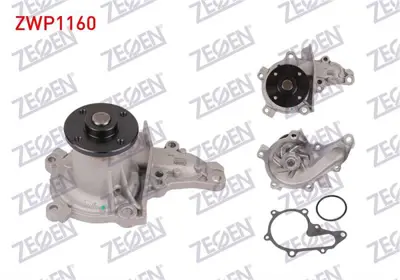 ZEGEN ZWP1160 Devirdaim Toyota Avensıs (T22) 1.6i (4afe) 1997-2003 / Carına (_T17_) 1.6i (4afe)1987-1992 / Avensıs 