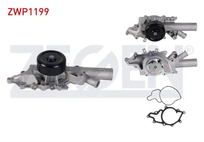 ZEGEN ZWP1199 Devirdaim Mercedes C Serısı (W203) C 220 Cdı (611.962) 2000-2006 / C 200 Cdı (611.962) 2000-2006 / C 