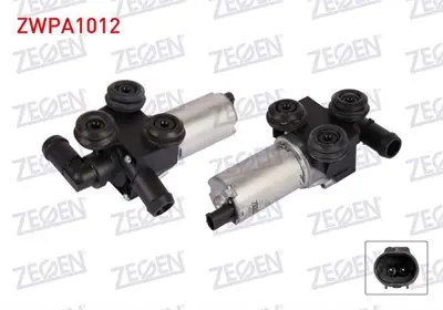 ZEGEN ZWPA1012 Yardımcı Su Pompası Bmw 3 Serısı (E90) 316-318-320-330d / 316-318-320-330i 2005-2011 / 1 Serısı (E81 