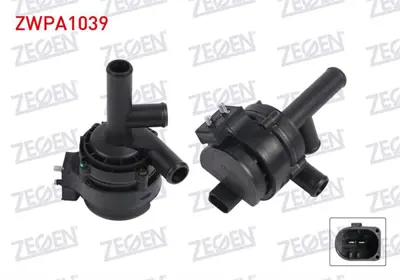 ZEGEN ZWPA1039 Yardımcı Su Pompası Mercedes S Serısı (W221) 2005-2013 