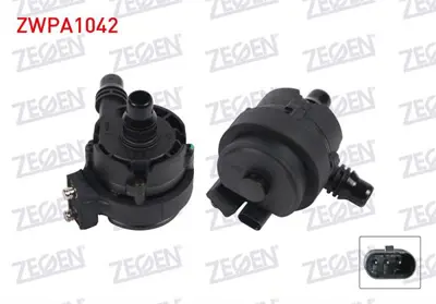 ZEGEN ZWPA1042 Yardımcı Su Pompası Bmw 1 Serısı (F20) 2010-/ 2 Serısı (F45) 2015-/ 3 Serısı (F30) 2011-2018/ 4 Serı 