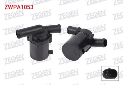 ZEGEN ZWPA1053 Yardımcı Su Pompası Bmw 5 (E60) 03-10/ Cıtroen C5 Iıı 09-/ C-Elysee 12-/ C3 Iı 09-16/ C4 Iı 09-/ Ber 