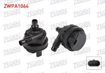 ZEGEN ZWPA1064 Yardımcı Su Pompası Mercedes A (W177) A180d/ A200 18-/ C W205 C180 C180d/ W 2505-C200 C200d Bluet 