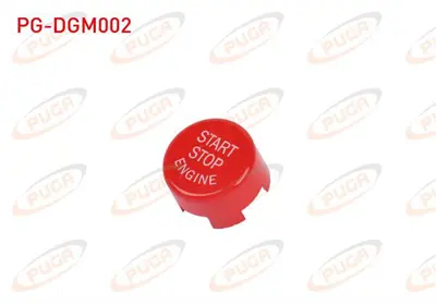 PUGA PG-DGM002 Start Stop Dugme Kapağı Kırmızı 5 Serısı (F10) 