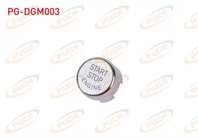 PUGA PG-DGM003 Start Stop Dugme Kapağı Gumus 5 Serısı (F10) 