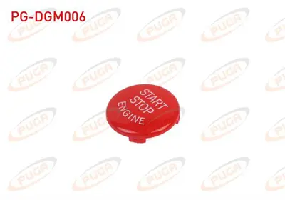 PUGA PG-DGM006 Start Stop Dugme Kapağı Kırmızı 5 Serısı (E60) 3 Serısı (E90) 