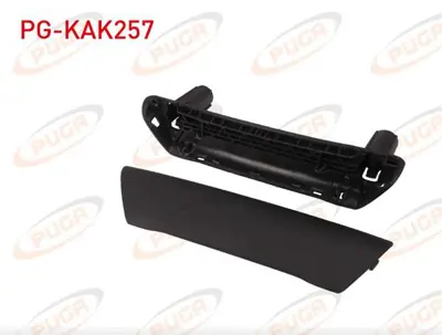 PUGA PG-KAK257 Kapı Tutamagı Kolu Ve Kapağı Set Uzun Tek Koltuklu Sol Transporter T5 