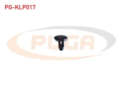 PUGA PG-KLP017 Provan Tavan Klıpsı Uzun Sıyah Dks 