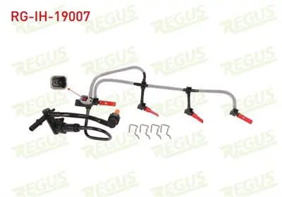 REGUS RG-IH-19007 Enjektor Geri Donus Hortumu Ford Focus 1.8 Tdci 2005-2012 / C-Max 1.8 Tdci 2007-2010 