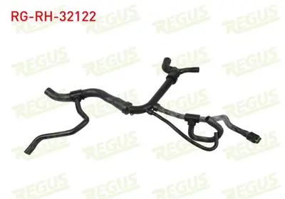 REGUS RG-RH-32122 Radyator Alt Hortumu Opel Vectra B 1.8i 16v Klimalı 1995-2003 