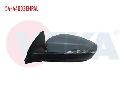 VEKA 54-44003EHPAL Dıs Dıkız Aynası Sol Elektrıklı Isıtmalı Sınyallı Astarlı 6 Pın Asferık Volkswagen Passat (362) 2010 