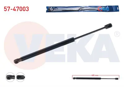 VEKA 57-47003 Bagaj Amortısoru 405mm/615n Dacıa Duster 2010- 