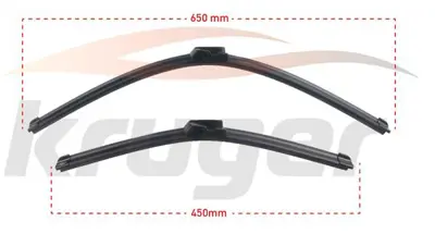 KRUGER KRG-MS6545B Arac Bazlı Silecek Seti 650-450mm Bmw Serısı 5 (F10) / Bmw Serısı 7 (F01-F02-F04) 