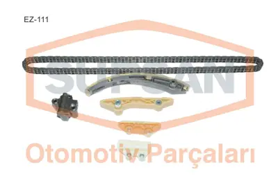 SUPSAN EZ-111 Eksantrik Zıncır Seti Transıt 2,4tdcı V184 Puma 90ps Mondeo 01>07 2.0 Tdcı Jaguar Cf1 X Type 2.0 Exe KTXS7Q6M000A1A