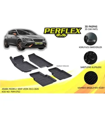 PERFLEX PXM-ST02 Paspas 3d Havuzlu X-Mat Leon 2013-2020