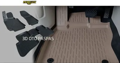 PERFLEX PXM-TY22 Paspas 3d Havuzlu X-Mat Toyota Verso 2009-2018