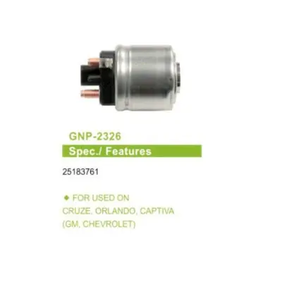 GENON GNP-2326 Mars Otomatıgı Delco Tıp 12v Chevrolet Cruze - Orlando - Captıva 