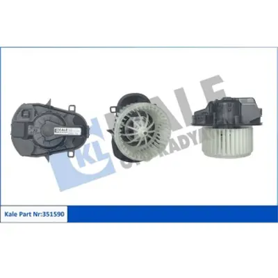 KALE 351590 Kalorıfer Motoru ( Fan - V2 ) Touareg 10>18 3.0 3.6 4.2 Fsı / Tdı GM 