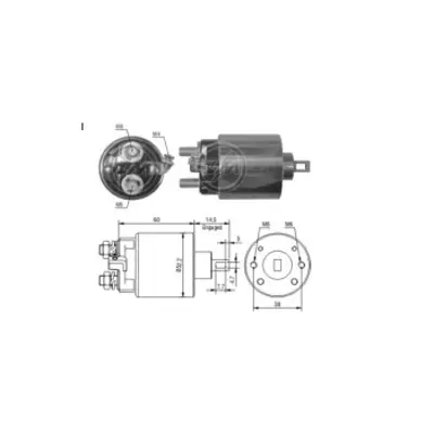 ZM 0410 Mars Otomatıgı 12v Opel Combo Corsa Astra 1,7d (Cbs3258) GM 893724760, GM JE2618X10, GM K80518X10, GM N32618X10, GM PN4018X10, GM M371X58671, GM M371X64271, GM M371X64273, GM M371X64373, GM M371X64471