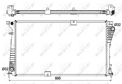 NRF 53123 Motor Radyatoru Trafıc Iı Vıvaro 2,0dcı / Cdtı M9r 2140000Q0D 8200465488 93857125