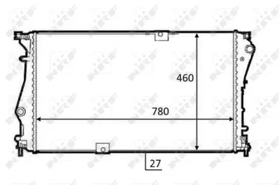 NRF 58498 Motor Radyatoru Trafıc Iı Vıvaro 2,0dcı 93865588