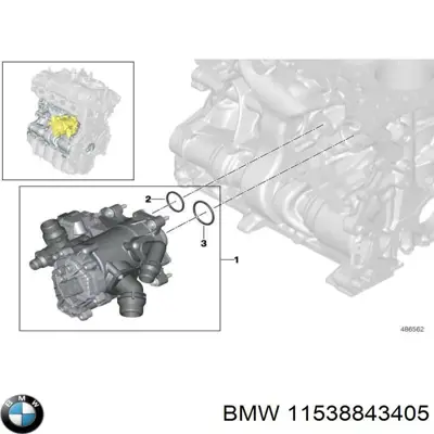 SWAG 33108779 Termostat Govdesı Bmw F40 F45 B38 14> 