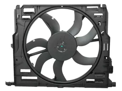 WENDERPARTS BA17428509740 Fan Komple 400w Bmw F10 B47 N52n N53 N47n N57n 17428509740 17417589031 17427804620 7589031 7804620 8509740 17117611348