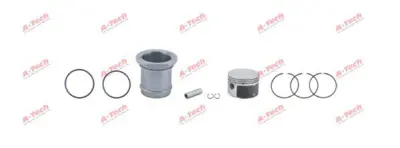 A-TECH 505.01.2860 Kompresor Silindir Gomlek Set Mercedes Axor 1840 Voıth Tıpı  60.00mm Om457 GM 