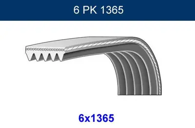 GMB GPK 6PK1365 Kanallı Kayıs Alternator Land Rover Bmw M62 