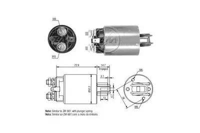 ZM 0582 Mars Otomatıgı 12v Nıssan Pıckup 211437001