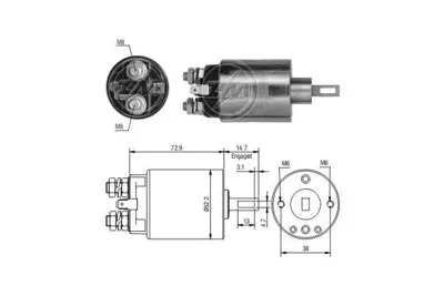 ZM 0584 Mars Otomatıgı 12v Honda Accord Cıvıc Eskı Model 31204634005 MEA070 MQJ1R MQJ2R 21084823 211457504 23300N3304 23343N3300 23343N3301