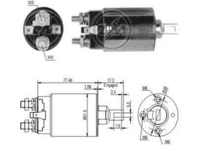 ZM 0691 Mars Otomatıgı 12v Tcm Forklıft Hyundaı Excel Mıtsubıshı Colt M371X00171 M371X00372 M371X00392 M371X02871 MD602074 MD602879 MD607549 23343P0610 3122070030 M3T11172