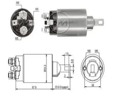 ZM 0894 Mars Otomatıgı 12v Mıtsubıshı Pajero Hyundaı H100 (Cbs4515) R20124736 M371X45971 M372X00171 M372X00471 M372X02171 M372X02371 M372X06871 MD607448 MD607634 ME700115